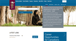 Desktop Screenshot of careers.cna-qatar.com